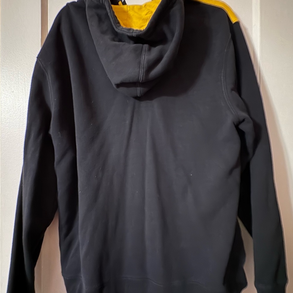 NFL Team Steelers Apparel Black and Yellow Hoodie - Picture 4 of 5